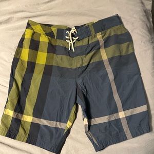 Burberry swim trunks, size XL